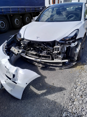 Tesla Front end - Our client got into a collision. We handled all the damages and ensured a smooth process with their insurance company. Tesla Front end - Our client got into a collision. We handled all the damages and ensured a smooth process with their insurance company.