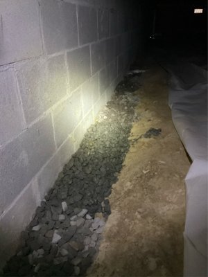 Crawl Space Drainage Systems - This is a sample of some of the crawl space drainage systems we install.