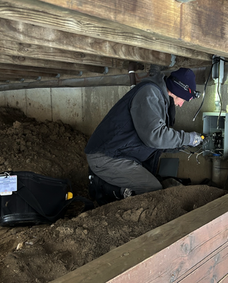 Outdoor Electrical Wiring Repair Project - Our technician repaired exterior wiring located beneath the home’s deck to restore proper electrical functionality. Outdoor Electrical Wiring Repair Project - Our technician repaired exterior wiring located beneath the home’s deck to restore proper electrical functionality.