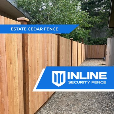 Estate Cedar Fence - Estate Cedar Fence Estate Cedar Fence - Estate Cedar Fence