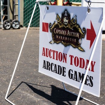 Live Auctions! - Located in Anaheim, CA, Captain’s Auction Warehouse is your go-to destination for the latest pinball machines—available exclusively through our exciting live auctions held throughout the month! Whether you’re a seasoned collector or a first-time buyer, you’ll find a rotating selection of top pinball titles ready to go to the highest bidder. Our fun and welcoming atmosphere makes every auction a can’t-miss event. Ready to score your next pinball machine? Come check us out and join the thrill of live bidding with Captain’s Auction Warehouse! Live Auctions! - Located in Anaheim, CA, Captain’s Auction Warehouse is your go-to destination for the latest pinball machines—available exclusively through our exciting live auctions held throughout the month! Whether you’re a seasoned collector or a first-time buyer, you’ll find a rotating selection of top pinball titles ready to go to the highest bidder. Our fun and welcoming atmosphere makes every auction a can’t-miss event. Ready to score your next pinball machine? Come check us out and join the thrill of live bidding with Captain’s Auction Warehouse!