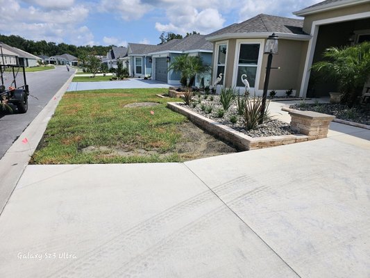 old to new - This customer wasn't happy with his yard. so we tore up old and replaced it with new. looks great. another happy customer old to new - This customer wasn't happy with his yard. so we tore up old and replaced it with new. looks great. another happy customer