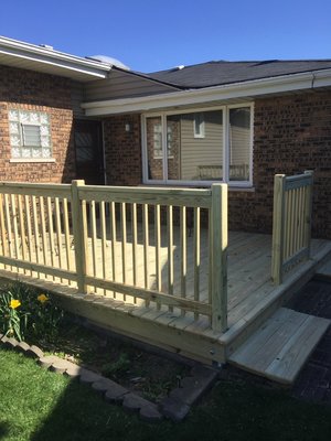 Small Deck - The before and after speaks for itself Small Deck - The before and after speaks for itself