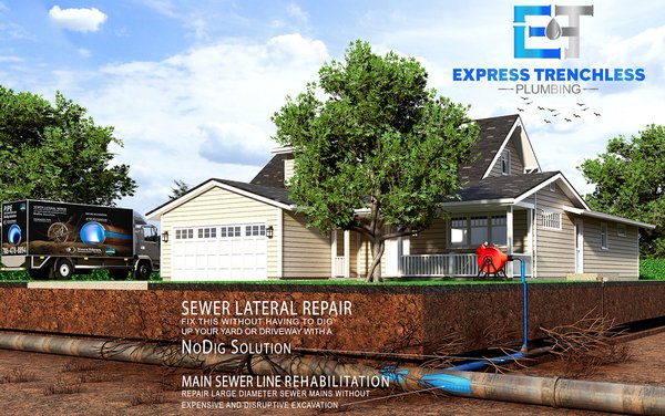 Trenchless Pipelining - Repair pipes under slab without any excavation by sleeving them with a liner. Cost effective & non invasive. We provide free estimates. Trenchless Pipelining - Repair pipes under slab without any excavation by sleeving them with a liner. Cost effective & non invasive. We provide free estimates.