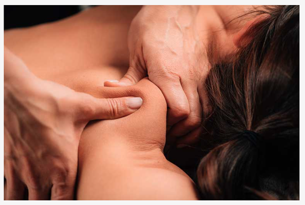 Deep Tissue Massage - Deep Tissue Massage:
Our deep tissue massage targets the inner layers of your muscles and connective tissues by applying pressure with slow, deep strokes. This helps break up existing scar tissue leading to improvements in your health and wellness. Deep Tissue Massage - Deep Tissue Massage:
Our deep tissue massage targets the inner layers of your muscles and connective tissues by applying pressure with slow, deep strokes. This helps break up existing scar tissue leading to improvements in your health and wellness.