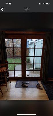 French doors adjusted - 2 days job for a amazing customer French doors adjusted - 2 days job for a amazing customer