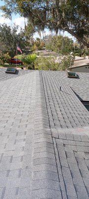 Shingle and Flat Roof Re-Roof - Atlas Pinnacle Pristine / CertainTeed Flintlastic - Shingle Manufacture/Color: Atlas Pinnacle Pristine - Oyster Shingle and Flat Roof Re-Roof - Atlas Pinnacle Pristine / CertainTeed Flintlastic - Shingle Manufacture/Color: Atlas Pinnacle Pristine - Oyster