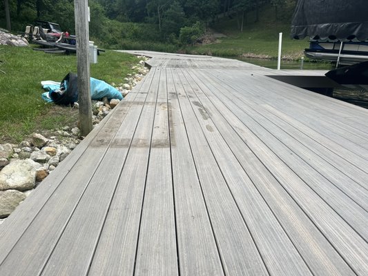 Lake house complete transformation - Kendall Kleaned - Revitalizing a client's lake house with our comprehensive power washing services! This project involved a complete cleaning of the entire property, ensuring every surface was restored to its pristine condition. While many pictures were unfortunately not captured, the transformation was remarkable, with every nook and cranny receiving the attention it deserved. The client envisioned a spotless environment, and we delivered a 'Kendall Klean' that reflects professionalism and perfection.
After a hard day's work, my crew and I took some time to enjoy the beautiful lake, making it a fun and rewarding experience. Experience the impressive results of a thorough power wash that truly enhances the beauty of this lake house! Lake house complete transformation - Kendall Kleaned - Revitalizing a client's lake house with our comprehensive power washing services! This project involved a complete cleaning of the entire property, ensuring every surface was restored to its pristine condition. While many pictures were unfortunately not captured, the transformation was remarkable, with every nook and cranny receiving the attention it deserved. The client envisioned a spotless environment, and we delivered a 'Kendall Klean' that reflects professionalism and perfection.
After a hard day's work, my crew and I took some time to enjoy the beautiful lake, making it a fun and rewarding experience. Experience the impressive results of a thorough power wash that truly enhances the beauty of this lake house!
