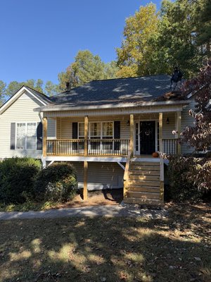 Exterior pressure washing and removal debris from roof - Home needed removal of debris and soft washing of exterior. The home now looks brand new. Exterior pressure washing and removal debris from roof - Home needed removal of debris and soft washing of exterior. The home now looks brand new.