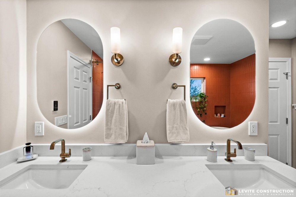 Modern Bathroom Mirror with LED 
