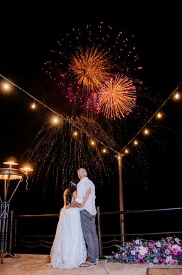 Vibrant Villa Del Palmar Wedding: A Destination Dream Come True - Traveler’s Q had the privilege of crafting a stunning destination wedding at the breathtaking Villa Del Palmar in Los Cabos, Mexico. This exclusive event was a harmonious blend of elegance, tradition, and celebration, meticulously planned and executed for our cherished clients.
The vibrant palette of purples set the tone for the event, adding a touch of royalty and romance to the seaside setting. Our team provided custom event design, handpicking and sourcing materials that reflected the couple's unique style and vision. From the floral arrangements to the table settings, every detail was thoughtfully curated to create a visually stunning ambiance.
As part of our comprehensive service package, we coordinated travel and logistics for all 50 guests, ensuring a seamless experience from arrival to departure. Our dedicated team took care of all preliminary planning details, including accommodation, transportation, and itinerary planning, allowing the couple and their guests to focus on the joyous occasion.
The beautiful Jewish ceremony was a blend of tradition and personal touches, creating an atmosphere of reverence and love. Our team provided day-of coordination, ensuring that every aspect of the ceremony and reception unfolded smoothly.
The evening concluded with a spectacular fireworks display, illuminating the night sky over the villa. This unforgettable spectacle added a magical touch to the celebrations, leaving the guests in awe.
In orchestrating this destination wedding, Traveler's Q demonstrated our commitment to creating unique, personalized experiences that leave lasting memories. The success of this event is a testament to our dedication and expertise in planning and executing luxury events worldwide. Vibrant Villa Del Palmar Wedding: A Destination Dream Come True - Traveler’s Q had the privilege of crafting a stunning destination wedding at the breathtaking Villa Del Palmar in Los Cabos, Mexico. This exclusive event was a harmonious blend of elegance, tradition, and celebration, meticulously planned and executed for our cherished clients.
The vibrant palette of purples set the tone for the event, adding a touch of royalty and romance to the seaside setting. Our team provided custom event design, handpicking and sourcing materials that reflected the couple's unique style and vision. From the floral arrangements to the table settings, every detail was thoughtfully curated to create a visually stunning ambiance.
As part of our comprehensive service package, we coordinated travel and logistics for all 50 guests, ensuring a seamless experience from arrival to departure. Our dedicated team took care of all preliminary planning details, including accommodation, transportation, and itinerary planning, allowing the couple and their guests to focus on the joyous occasion.
The beautiful Jewish ceremony was a blend of tradition and personal touches, creating an atmosphere of reverence and love. Our team provided day-of coordination, ensuring that every aspect of the ceremony and reception unfolded smoothly.
The evening concluded with a spectacular fireworks display, illuminating the night sky over the villa. This unforgettable spectacle added a magical touch to the celebrations, leaving the guests in awe.
In orchestrating this destination wedding, Traveler's Q demonstrated our commitment to creating unique, personalized experiences that leave lasting memories. The success of this event is a testament to our dedication and expertise in planning and executing luxury events worldwide.