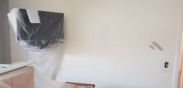 Bedroom Painting - New color on the walls, painted white semi-gloss doors and trim, painted white ceiling.