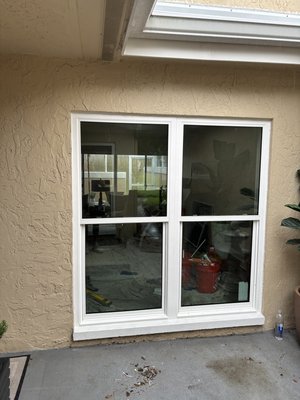 Dunedin Window Replacement - Another beautiful window replacement completed! We removed the old windows and upgraded the home with new hurricane impact-rated windows, providing a fresh, modern look along with improved storm protection, security, energy efficiency, and noise reduction. A great upgrade for any Florida home! Dunedin Window Replacement - Another beautiful window replacement completed! We removed the old windows and upgraded the home with new hurricane impact-rated windows, providing a fresh, modern look along with improved storm protection, security, energy efficiency, and noise reduction. A great upgrade for any Florida home!