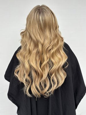 Hair Extension Transformation - Transform your hair with extensions designed with the health of your natural hair in mind.
We specialize in customized hair extensions that add beautiful length and volume without compromising the health of your natural hair. Every extension service is customized to your hair type, lifestyle, and goals for a natural-looking blend and a transformation you can feel confident about. Hair Extension Transformation - Transform your hair with extensions designed with the health of your natural hair in mind.
We specialize in customized hair extensions that add beautiful length and volume without compromising the health of your natural hair. Every extension service is customized to your hair type, lifestyle, and goals for a natural-looking blend and a transformation you can feel confident about.