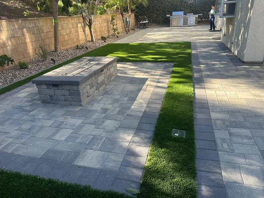 Backyard Remodeling 2026 - We transformed this Moorpark backyard from old concrete into a clean, modern outdoor living space the family can actually enjoy.
After removing the existing concrete, we built a custom planter wall, installed a new paver patio, and added a patio cover for shade and comfort. We also ran a new gas line for a built-in fire pit, installed outdoor lighting, laid fresh artificial turf, and finished everything with new plants.
The entire layout was designed using our 3D design plan so the homeowners could see exactly how their backyard remodel in Moorpark would look before we started.
Now it’s a low-maintenance, functional space perfect for relaxing and entertaining. Backyard Remodeling 2026 - We transformed this Moorpark backyard from old concrete into a clean, modern outdoor living space the family can actually enjoy.
After removing the existing concrete, we built a custom planter wall, installed a new paver patio, and added a patio cover for shade and comfort. We also ran a new gas line for a built-in fire pit, installed outdoor lighting, laid fresh artificial turf, and finished everything with new plants.
The entire layout was designed using our 3D design plan so the homeowners could see exactly how their backyard remodel in Moorpark would look before we started.
Now it’s a low-maintenance, functional space perfect for relaxing and entertaining.