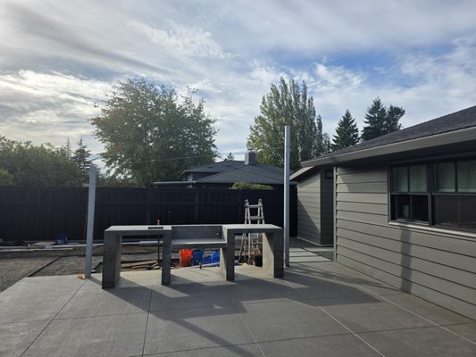 Patio Cover for Backyard BBQ - Backyard remodel Patio Cover for Backyard BBQ - Backyard remodel