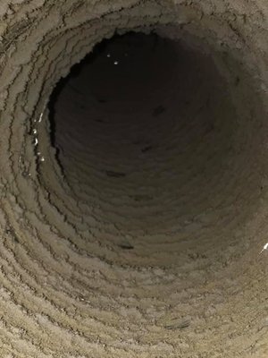 Duct Cleaning - Duct cleaning before and after