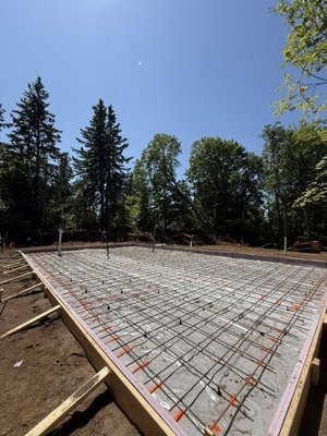 New slab - This is project was for a new house! New slab - This is project was for a new house!