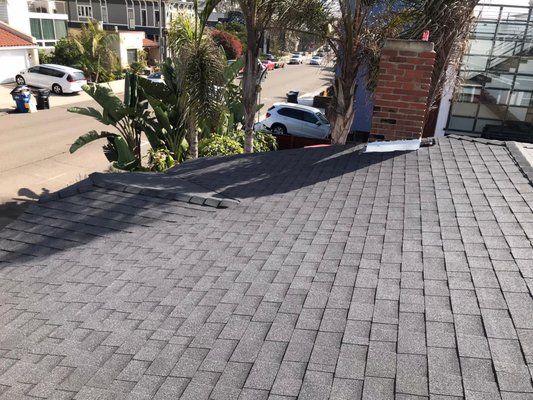 New Roof Installation - Hermosa Beach project new roof installation