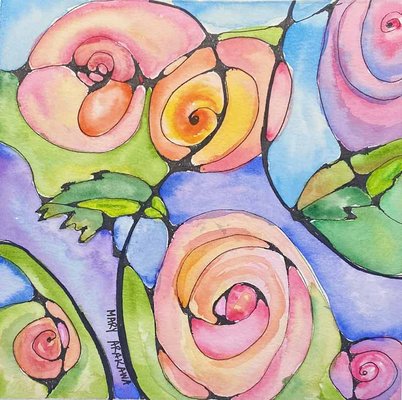 Love - Love art offered in home decor or print on my Etsy site - https://www.etsy.com/shop/MaryArakawa