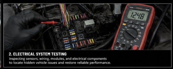 Vehicle Diagnostics - At Caldwell Speed & Auto, accurate diagnostics are the foundation of every successful repair. Modern vehicles rely on complex computer systems, sensors, modules, and electrical components that require specialized equipment and experience to diagnose correctly. Our diagnostic process is designed to identify the root cause of vehicle issues rather than simply replacing parts based on guesswork.
Whether you’re dealing with a check engine light, drivability concerns, electrical problems, warning indicators, poor fuel economy, or intermittent performance issues, we use advanced diagnostic tools to gather accurate data and provide honest recommendations. We believe customers deserve clear answers, transparent communication, and repairs that address the actual problem.
Our goal is to save customers time, money, and frustration by delivering precise diagnostics and dependable solutions that get vehicles back on the road with confidence. Vehicle Diagnostics - At Caldwell Speed & Auto, accurate diagnostics are the foundation of every successful repair. Modern vehicles rely on complex computer systems, sensors, modules, and electrical components that require specialized equipment and experience to diagnose correctly. Our diagnostic process is designed to identify the root cause of vehicle issues rather than simply replacing parts based on guesswork.
Whether you’re dealing with a check engine light, drivability concerns, electrical problems, warning indicators, poor fuel economy, or intermittent performance issues, we use advanced diagnostic tools to gather accurate data and provide honest recommendations. We believe customers deserve clear answers, transparent communication, and repairs that address the actual problem.
Our goal is to save customers time, money, and frustration by delivering precise diagnostics and dependable solutions that get vehicles back on the road with confidence.