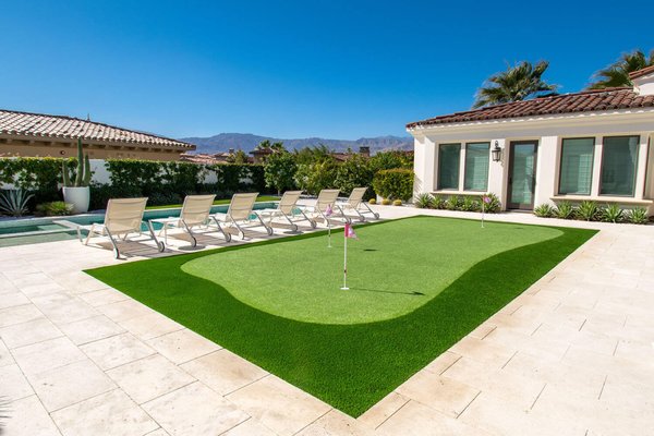 Artificial Turf and Putting Greens - Our world-class designs and installations have a devoted following of satisfied customers, and we have earned their confidence and referrals.
Our synthetic turf offering is a high quality artificial grass that stays clean, requires no maintenance, looks and feels real and is kid and pet friendly. Artificial Turf and Putting Greens - Our world-class designs and installations have a devoted following of satisfied customers, and we have earned their confidence and referrals.
Our synthetic turf offering is a high quality artificial grass that stays clean, requires no maintenance, looks and feels real and is kid and pet friendly.