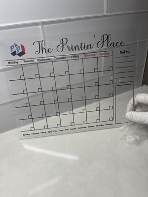 Arcylic Calendar - CUSTOMIZED Monthly Acrylic calendar for wall, 2022 Planner, Dry Erase Calendar, Personalized Acrylic calendar with notes, Christmas gift Arcylic Calendar - CUSTOMIZED Monthly Acrylic calendar for wall, 2022 Planner, Dry Erase Calendar, Personalized Acrylic calendar with notes, Christmas gift