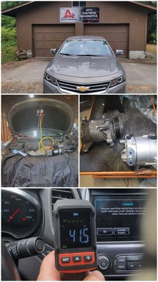 A/C compressor replacement - A customer came in needing a new A/C compressor.
Unfortunately, the first compressor he brought in looked correct at first glance — but the mounting points didn’t match.
I noticed the issue right after removing the old one. We agreed that the car could stay overnight in my garage while he brought the correct part the next day.

✅ Installed the new compressor
✅ Fully tested — everything works great
💬 The customer is happy