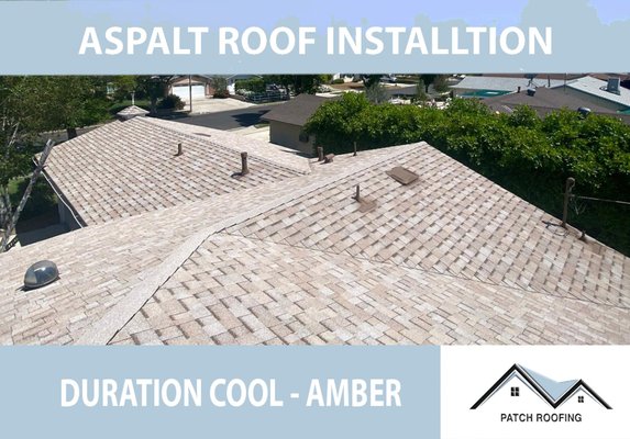 Duration Cool - Amber - Roof Installation
