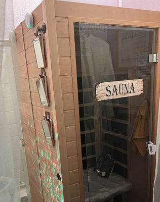 Sauna and Special Foot Massage Equipment - Beyond just a regular massage spa. Explore all our amenities. Let us know you found us on Yelp!