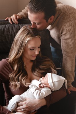 Caitlin, Austin & Henry - Newborn photography is all about capturing the precious, fleeting moments of a baby’s first days of life. Soft lighting, gentle poses, and delicate details highlight the innocence and beauty of a newborn. Whether it’s a cozy lifestyle session at home or a carefully styled studio shoot, the focus is on creating timeless, heartwarming images that celebrate the love and joy of welcoming a new life into the world.
