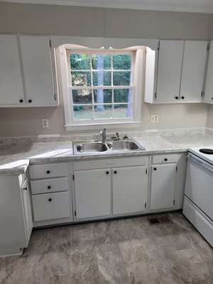 1960s rental home needing refinishing and updates - this was a remodel and upgrade on a1960s rental home. it was is bad shape through out and had not had work done in a very long time. The customer was ecstatic as how it came out along with the property management company as well. If you need your home or rental refreshed or remodeled, call us today! 1960s rental home needing refinishing and updates - this was a remodel and upgrade on a1960s rental home. it was is bad shape through out and had not had work done in a very long time. The customer was ecstatic as how it came out along with the property management company as well. If you need your home or rental refreshed or remodeled, call us today!