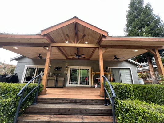 Pergola Lights Instal - This project involves the professional installation of lighting on an outdoor pergola structure to enhance both functionality and ambiance for evening use. The goal is to provide a safe, aesthetically pleasing lighting solution that complements the design of the pergola and surrounding outdoor space.

The scope of work includes planning and installing weather-resistant lighting fixtures, such as string lights, LED strips, recessed outdoor lights, or decorative lanterns, depending on the client’s preference. The project may also involve running new electrical wiring from the main panel or an existing outdoor circuit, installing a dedicated switch or dimmer, and ensuring all connections are secure, waterproof, and code-compliant.

Additional tasks may include mounting fixtures to the pergola beams, concealing wiring for a clean finish, and testing all lights for proper operation. If needed, a timer or smart switch can be installed for added convenience and energy efficiency.

All work will be completed with attention to safety, durability, and visual appeal, using outdoor-rated materials and fixtures. The installation will be tailored to the specific layout and design of the pergola, ensuring a custom result that enhances the overall outdoor living experience.