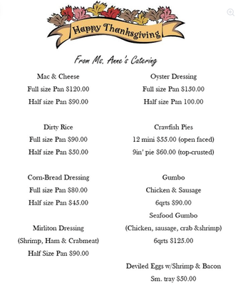 Pricing Menus *Subject to change* - Pricing Menus Pricing Menus *Subject to change* - Pricing Menus