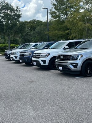 vehicles - New fleet of Expedition Max vehicles - New fleet of Expedition Max