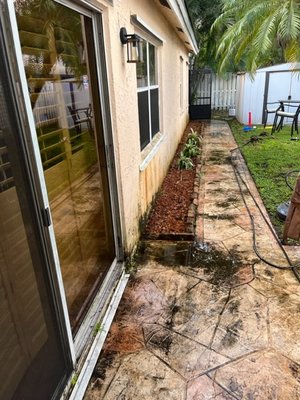 Patio, Sidewalk,House and Roof Wash - All Deep Cleaning - Customer found my information online contacted me regarding just a roof wash, we mentioned the 20% promo Holiday promotion that we had going on. Long story short they decided to do the complete property - house, patios, walkways, and roof. They were blown away with the outcome of the deep clean we performed. All the rust and algae stain on the stucco were removed, and roof and patios came back to life. Definitely a customer for life.