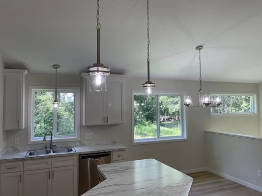 Light Fixture and Outlet upgrades - Superior workmanship and reasonable rates, every time — combining experience, quality parts, and equipment with service we stand behind. We don't leave the job until you're satisfied. Click the button to schedule your Free Estimate today!