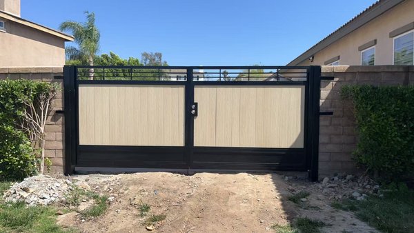 Gate Installation - Project cost $4000