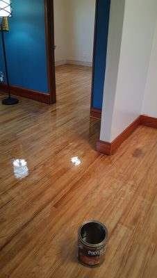 painting and polishing every inch for a perfect finish. - Hardwood Floor Refinishing Process:
Our floor renovation begins with a multi-stage sanding process utilizing professional-grade equipment, including a powerful floor sander with an integrated dust collection system to minimize airborne particles. This ensures the removal of old finishes, imperfections, and prepares the wood for optimal adhesion. Following sanding, the floors are meticulously cleaned and vacuumed. We then apply multiple coats of high-quality polyurethane finish, specifically selected for its durability, resistance to wear, and ability to enhance the natural grain and warmth of the hardwood.
Interior Wall Painting:
For the walls, our skilled team executes a precise painting protocol. This includes thorough surface preparation such as cleaning, light sanding, and patching as necessary to achieve a smooth substrate. Edges are carefully taped for crisp lines, and premium interior paint in a selected durable finish (e.g., eggshell, satin, matte) is applied to ensure even coverage and a vibrant, lasting color. Our attention to detail ensures a seamless transition between walls and trim, resulting in a polished and professional aesthetic. painting and polishing every inch for a perfect finish. - Hardwood Floor Refinishing Process:
Our floor renovation begins with a multi-stage sanding process utilizing professional-grade equipment, including a powerful floor sander with an integrated dust collection system to minimize airborne particles. This ensures the removal of old finishes, imperfections, and prepares the wood for optimal adhesion. Following sanding, the floors are meticulously cleaned and vacuumed. We then apply multiple coats of high-quality polyurethane finish, specifically selected for its durability, resistance to wear, and ability to enhance the natural grain and warmth of the hardwood.
Interior Wall Painting:
For the walls, our skilled team executes a precise painting protocol. This includes thorough surface preparation such as cleaning, light sanding, and patching as necessary to achieve a smooth substrate. Edges are carefully taped for crisp lines, and premium interior paint in a selected durable finish (e.g., eggshell, satin, matte) is applied to ensure even coverage and a vibrant, lasting color. Our attention to detail ensures a seamless transition between walls and trim, resulting in a polished and professional aesthetic.