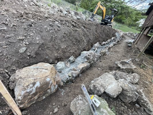 Moss/Blue Rock wall projects 2021-2022 - Previous Rock wall jobs Moss/Blue Rock wall projects 2021-2022 - Previous Rock wall jobs