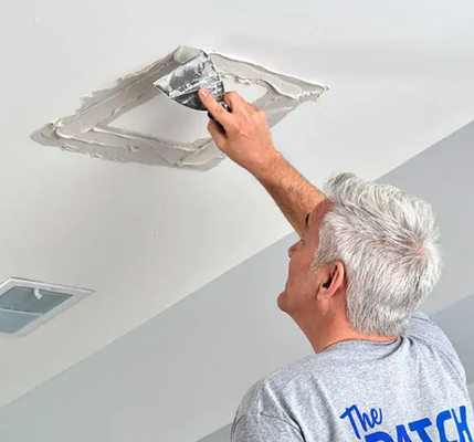Plaster Repair and we match TEXTURES! - Examples of our plaster work and our texture matching!
