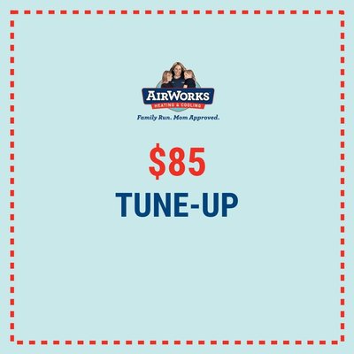 $85 Tune-Up! - For over a decade, AirWorks Solutions has been providing exceptional heating and air conditioning services. We are NATE-certified, and we provide nothing but the best products. We work hard for our loyal commercial and residential customers, and we will always do the same for you.