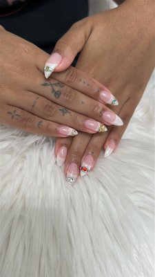 3D Nail Design - Discover stunning 3D nail designs at [Your Business Name]! Our experienced nail artists specialize in custom 3D nail art, including sculpted acrylics, intricate embellishments, rhinestones, gems, and unique charms. Whether you're looking for dramatic nail enhancements or a creative 3D manicure, our salon delivers gorgeous results tailored to your style. Book your appointment today and experience the latest trends in nail artistry!
