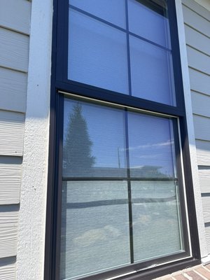 Customers windows - These windows we cleaned were in a bad shape before cleaning, we made sure both customers left happy with their windows spotless.