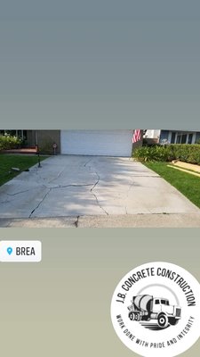 R&R Concrete Driveway - R&R project I had the pleasure of doing !!! R&R Concrete Driveway - R&R project I had the pleasure of doing !!!