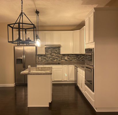 Kitchen cabinets - Her kitchen started out dark and heavy. Beautiful cabinets, but the deep finish made the whole space feel small and gloomy. She didn’t want a full remodel… she just wanted light, bright, and welcoming kitchen.
We prepped the surfaces properly, sprayed a durable, bright white finish, and added fresh hardware. Now the kitchen feels bigger, cleaner, and completely updated without tearing anything out.
If your cabinets are quality but the color makes your kitchen feel cave‑like, or they just need a good refreshing, painting them can transform the room in a matter of days at a fraction of the cost of new cabinets.
Columbus homeowners give us a call when it's time to paint your cabinets. We look forward to working with you. Kitchen cabinets - Her kitchen started out dark and heavy. Beautiful cabinets, but the deep finish made the whole space feel small and gloomy. She didn’t want a full remodel… she just wanted light, bright, and welcoming kitchen.
We prepped the surfaces properly, sprayed a durable, bright white finish, and added fresh hardware. Now the kitchen feels bigger, cleaner, and completely updated without tearing anything out.
If your cabinets are quality but the color makes your kitchen feel cave‑like, or they just need a good refreshing, painting them can transform the room in a matter of days at a fraction of the cost of new cabinets.
Columbus homeowners give us a call when it's time to paint your cabinets. We look forward to working with you.