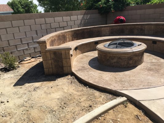 outdoor firepit - outdoor backyard firepit