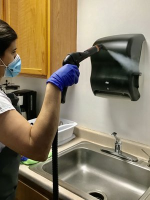 Sanitizing Services - We are Sanitizing homes and offices regularly using EPA-registered-hospital-grade disinfectants, UV-Lights, Steam, and foggers. Sanitizing Services - We are Sanitizing homes and offices regularly using EPA-registered-hospital-grade disinfectants, UV-Lights, Steam, and foggers.