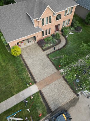 Brick Paver Driveway - This Naperville driveway transformation was completed using Techo-Bloc Blu 80 pavers in Café Crema with a Chestnut Brown border for a clean, elegant finish. The homeowners wanted to enhance curb appeal, increase their home’s value, and create a stunning first impression. The result is a durable, low-maintenance paver driveway that delivers both beauty and long-term value while completely transforming the front of the home.
Mission Brick Paving – Creating Outdoor Spaces That Make a Statement. #LuxuryOutdoorLiving #PaverDriveway #TechoBloc #NapervilleIL #CurbAppeal #MissionBrickPaving Brick Paver Driveway - This Naperville driveway transformation was completed using Techo-Bloc Blu 80 pavers in Café Crema with a Chestnut Brown border for a clean, elegant finish. The homeowners wanted to enhance curb appeal, increase their home’s value, and create a stunning first impression. The result is a durable, low-maintenance paver driveway that delivers both beauty and long-term value while completely transforming the front of the home.
Mission Brick Paving – Creating Outdoor Spaces That Make a Statement. #LuxuryOutdoorLiving #PaverDriveway #TechoBloc #NapervilleIL #CurbAppeal #MissionBrickPaving