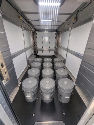 Paint transport RUSH delivery - Rush delivery transport from a local paint store to a drywall company.